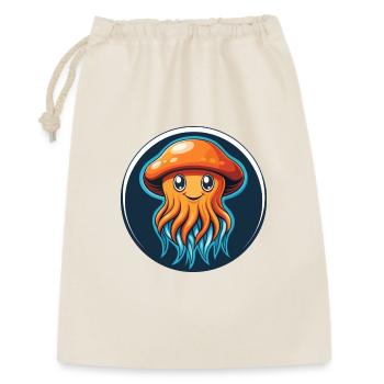 Jellyfish Cute Kawaii Cartoon Animal Pet Logo - Gift Bag 30 x 45 cm - nature - Front