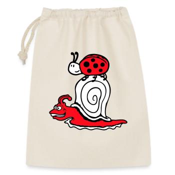Snail 2 Friends Ladybug Fast Team Cute - Gift Bag 30 x 45 cm - nature - Front