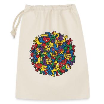Art vivant - Sac cadeau 30 x 45 cm - nature - Devant