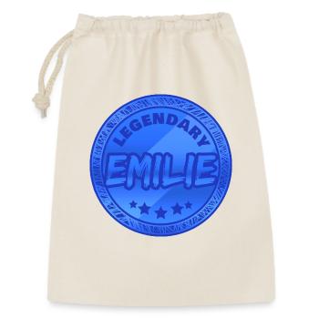 First name Emilie - Gift Bag 30 x 45 cm - nature - Front