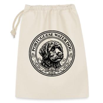Portuguese Water Dog - Portie - Gift Bag 30 x 45 cm - nature - Front