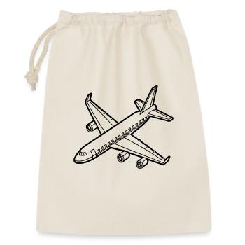 airplane - Gift Bag 30 x 45 cm - nature - Front