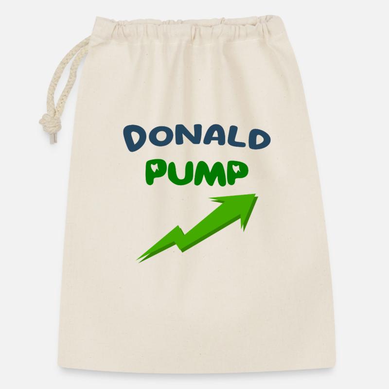 Donald PUMP - Gift Bag 30 x 45 cm - nature