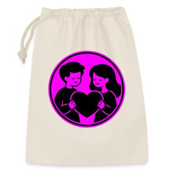 Couple Heart Relationship - Gift Bag 30 x 45 cm - nature - Front