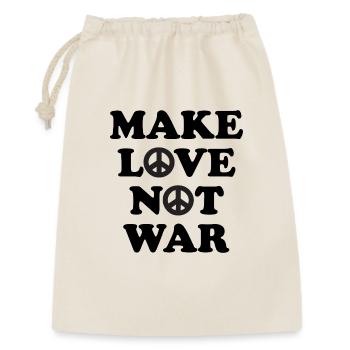 Make love not war - Gift Bag 30 x 45 cm - nature - Front