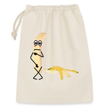 Humorous banana character - Gift Bag 30 x 45 cm - nature - Front