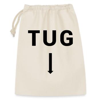 TUG Tugboat - Seafaring Sailing Ship Captain - Gift Bag 30 x 45 cm - nature - Front