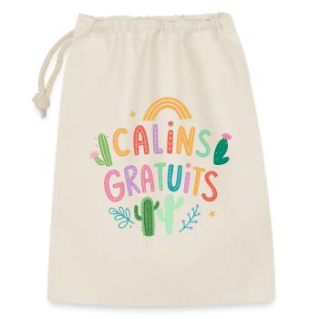 Cactus Free Cuddles - Gift Bag 30 x 45 cm - nature - Front