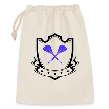 Blue Cross Darts Design - Gift Bag 30 x 45 cm - nature - Front