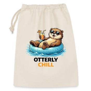 Chill Bear sur Inflatable Paradise - Sac cadeau 30 x 45 cm - nature - Devant