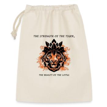 Tiger Lotus India - Gift Bag 30 x 45 cm - nature - Front