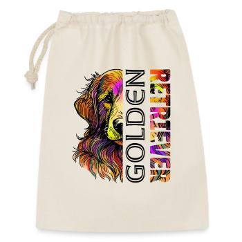 Golden Retriever - Gift Bag 30 x 45 cm - nature - Front