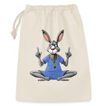 Yoga par âne - Sac cadeau 30 x 45 cm - nature - Devant