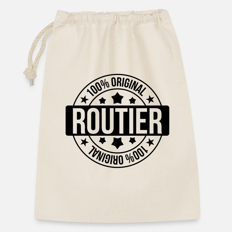 Routier - Sac cadeau 30 x 45 cm - nature