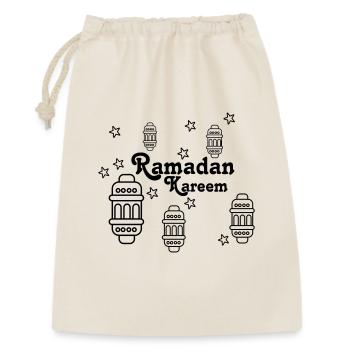 Ramadan Kareem star and lights - Gift Bag 30 x 45 cm - nature - Front