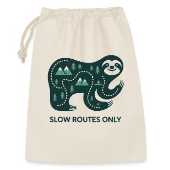 Routes lentes uniquement Éléphant - Sac cadeau 30 x 45 cm - nature - Devant