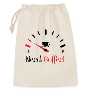 Need Coffee 1 - Gift Bag 30 x 45 cm - nature - Front