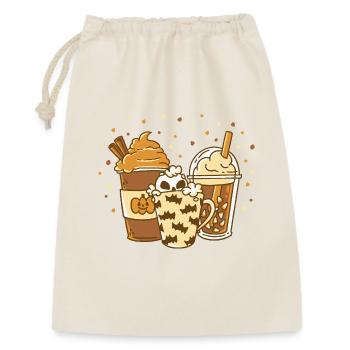 Autumn Pumpkin Latte Spice Seasonal Beverages - Gift Bag 30 x 45 cm - nature - Front