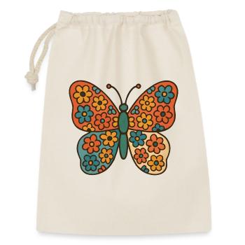 Butterfly with floral pattern - Gift Bag 30 x 45 cm - nature - Front