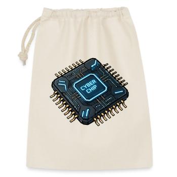 Cyberchip Circuit Néon - Sac cadeau 30 x 45 cm - nature - Devant