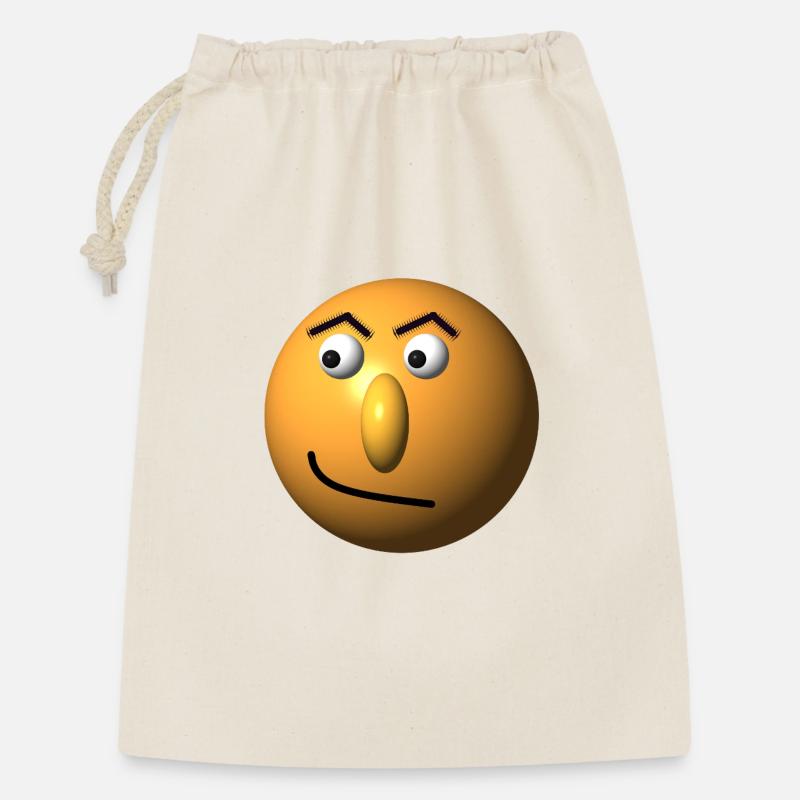 Mischievous face - Gift Bag 30 x 45 cm - nature