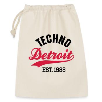 Techno Detroit est.1988 - Sac cadeau 30 x 45 cm - nature - Devant