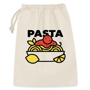 Bol de pâtes Spaghettis Italie Gourmet - Sac cadeau 30 x 45 cm - nature - Devant