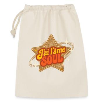 J'AI L'ÂME SOUL #1 - let's talk - Sac cadeau 30 x 45 cm - nature - Devant