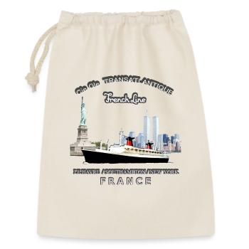 LINER FRANCE NEW YORK Louis RUNEMBERG © Adagp - Gift Bag 30 x 45 cm - nature - Front