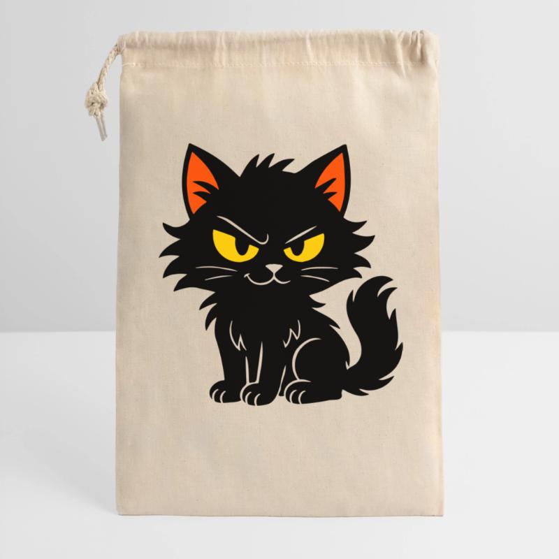 Süßes Kätzchen Geschenkbeutel aus Baumwolle (30 x 45 cm)