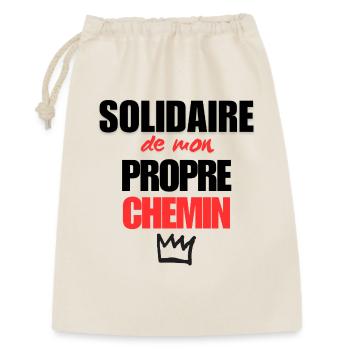 Mon propre chemin - Sac cadeau 30 x 45 cm - nature - Devant