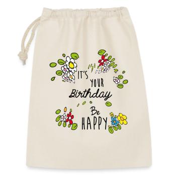 Birthday - Gift Bag 30 x 45 cm - nature - Front