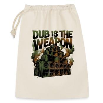 Le reggae dub est l’arme - Sac cadeau 30 x 45 cm - nature - Devant