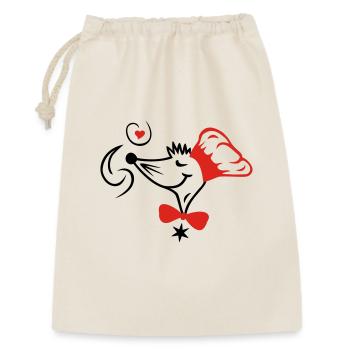Le chef étoilé - Sac cadeau 30 x 45 cm - nature - Devant