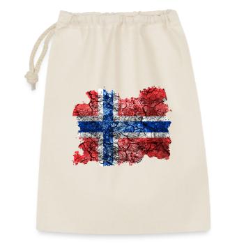 Norway vintage flag - Gift Bag 30 x 45 cm - nature - Front