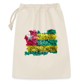 Togo vintage flag - Gift Bag 30 x 45 cm - nature - Front