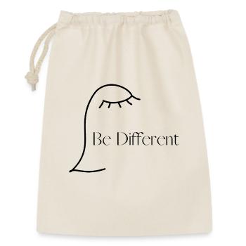 Être différent des autres - Sac cadeau 30 x 45 cm - nature - Devant