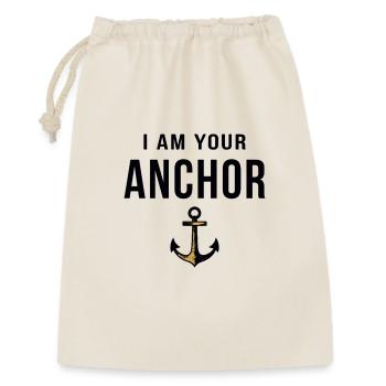 I am your Anchor Maritime Statement with Anchor - Gift Bag 30 x 45 cm - nature - Front