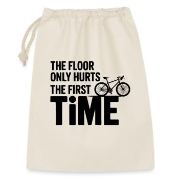Un sol de cyclisme artistique ne fait que mal à la première fois professionnel - Sac cadeau 30 x 45 cm - nature - Devant