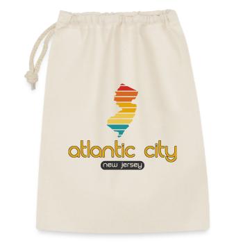 Atlantic City - New Jersey - États-Unis, Amérique - Sac cadeau 30 x 45 cm - nature - Devant