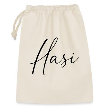 Hasi / Handwriting Design - Gift Bag 30 x 45 cm - nature - Front