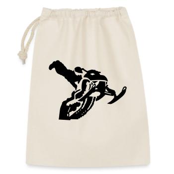 snowmobile stunt - Gift Bag 30 x 45 cm - nature - Front