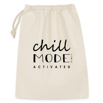 Chill Mode - Geschenkbeutel aus Baumwolle (30 x 45 cm) - Natur - Vorne