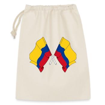 Flag Columbia crossed - Gift Bag 30 x 45 cm - nature - Front