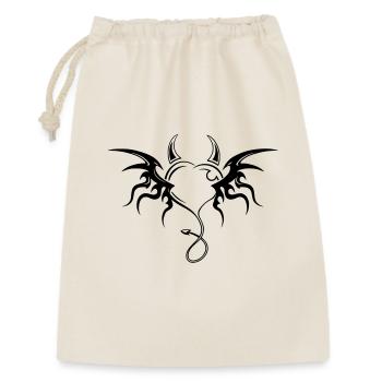coeur de diable  - Sac cadeau 30 x 45 cm - nature - Devant