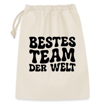 Best team in the world - Gift Bag 30 x 45 cm - nature - Front