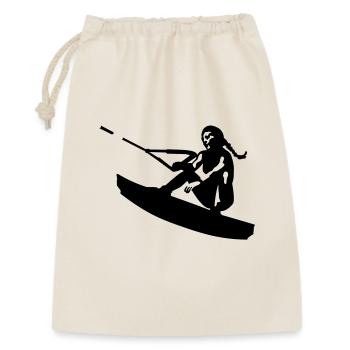 wakeboard - Sac cadeau 30 x 45 cm - nature - Devant