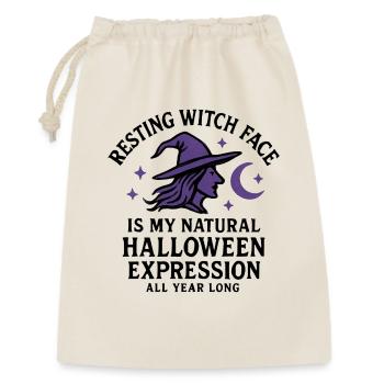 Halloween - Witch - Gift Bag 30 x 45 cm - nature - Front