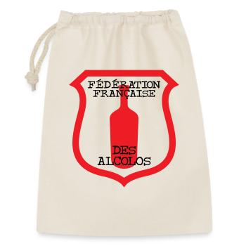 French Federation of Alcolos - Gift Bag 30 x 45 cm - nature - Front