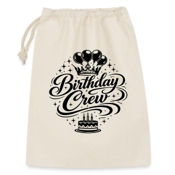 Birthday Crew Celebration - Gift Bag 30 x 45 cm - nature - Front